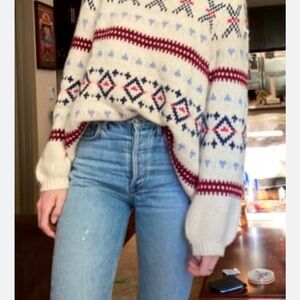 Old navy fair isle cozy sweater- hard to find!